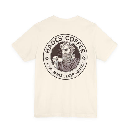 Hades Coffee - Funny Greek Mythology Double Sided T-Shirt