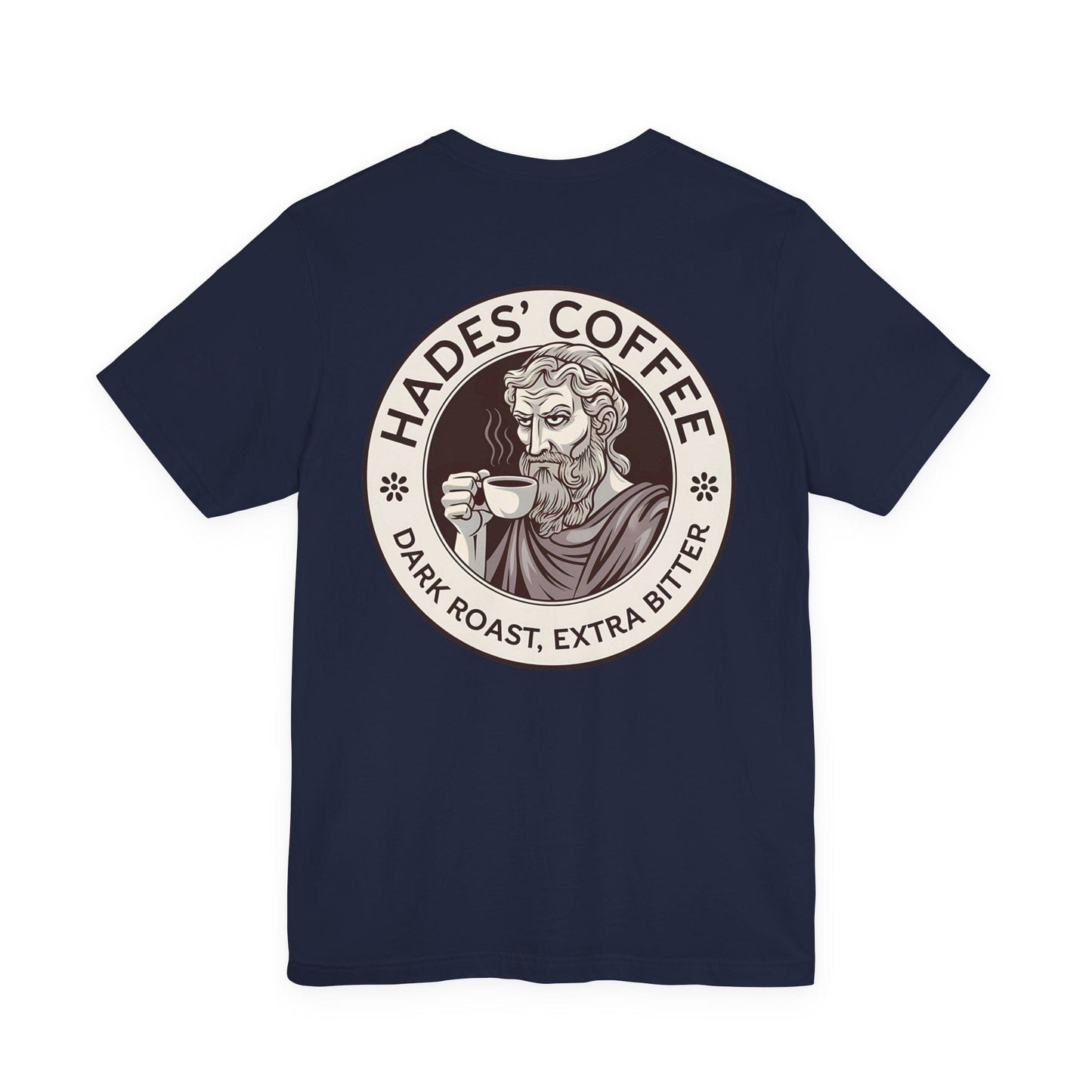 Hades Coffee - Funny Greek Mythology Double Sided T-Shirt