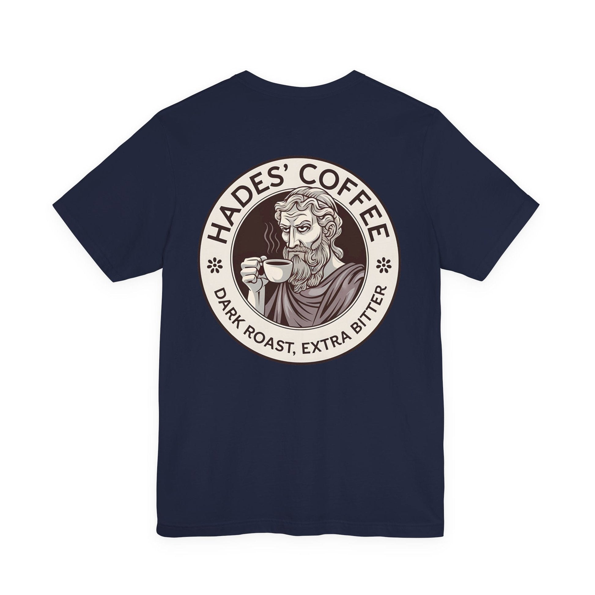 Hades Coffee - Funny Greek Mythology Double Sided T-Shirt