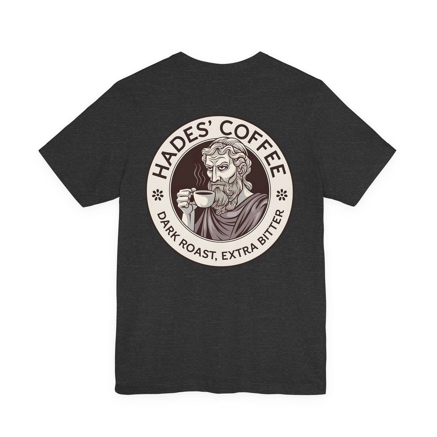Hades Coffee - Funny Greek Mythology Double Sided T-Shirt