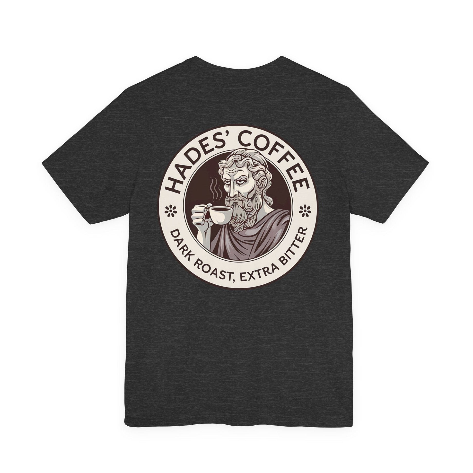 Hades Coffee - Funny Greek Mythology Double Sided T-Shirt