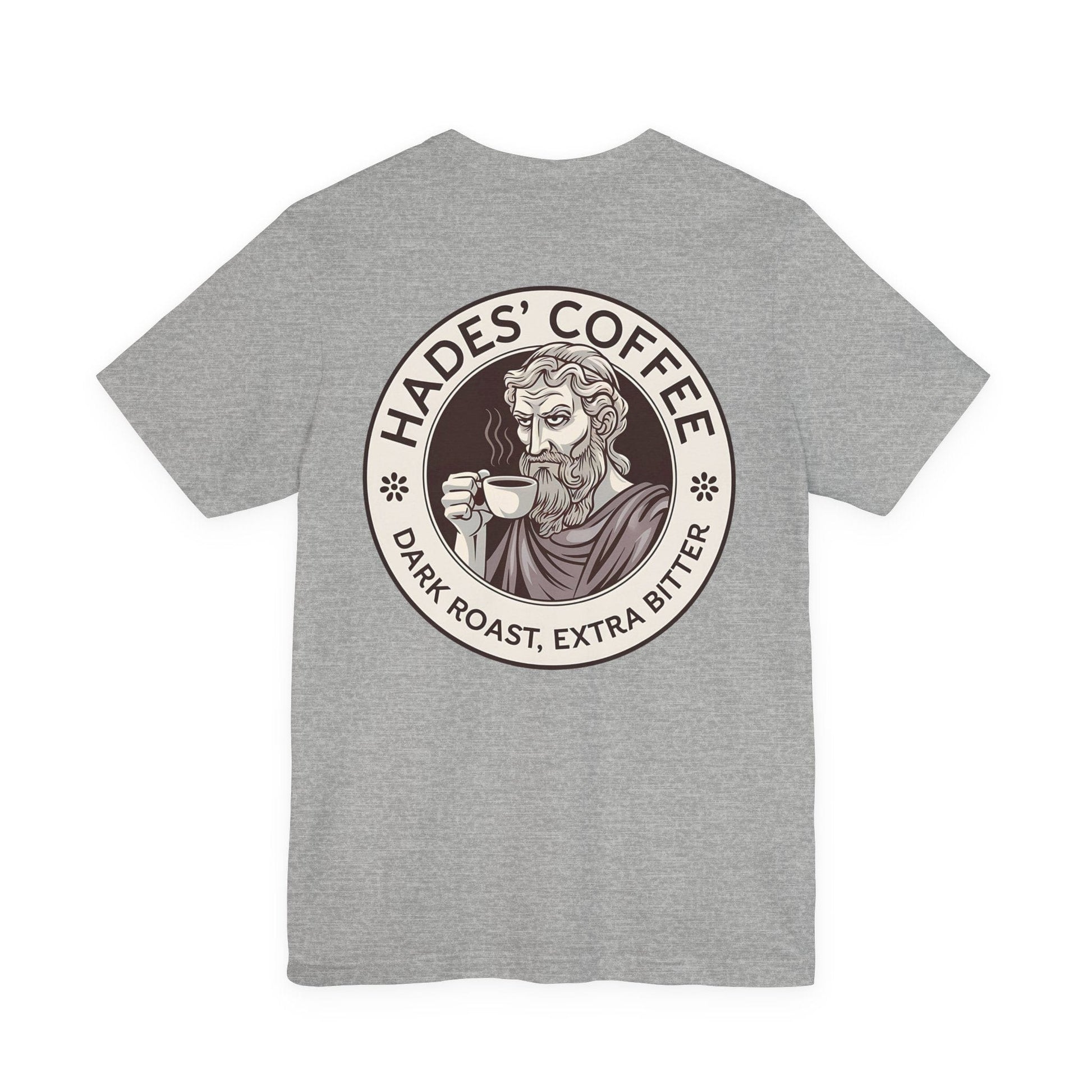 Hades Coffee - Funny Greek Mythology Double Sided T-Shirt