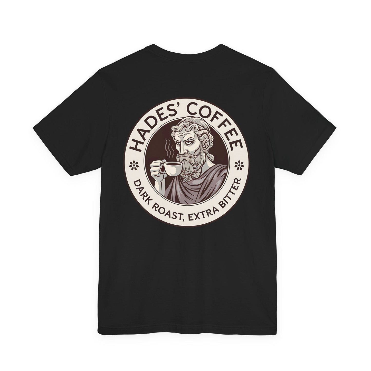 Hades Coffee - Funny Greek Mythology Double Sided T-Shirt