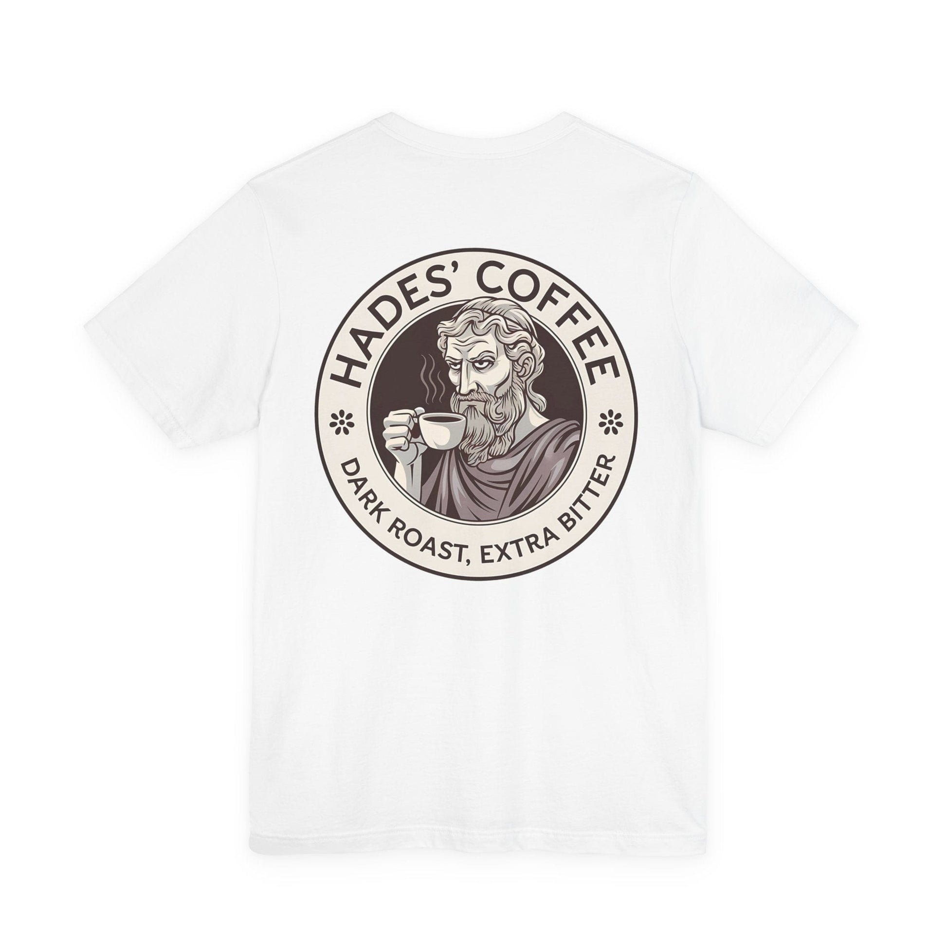 Hades Coffee - Funny Greek Mythology Double Sided T-Shirt