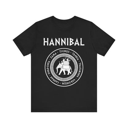 Hannibal Barca 2nd Punic War Battles War Elephant Symbol T-Shirt