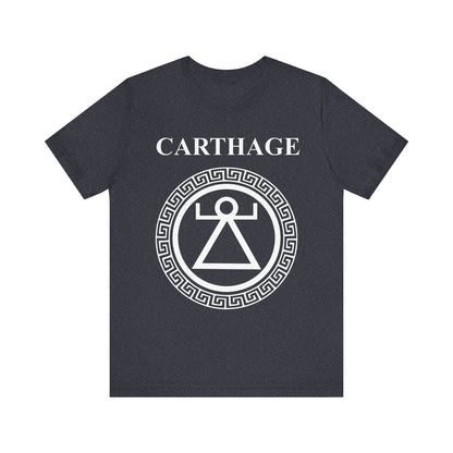 Heather Navy / S Ancient Carthage Tanit Symbol T-shirt