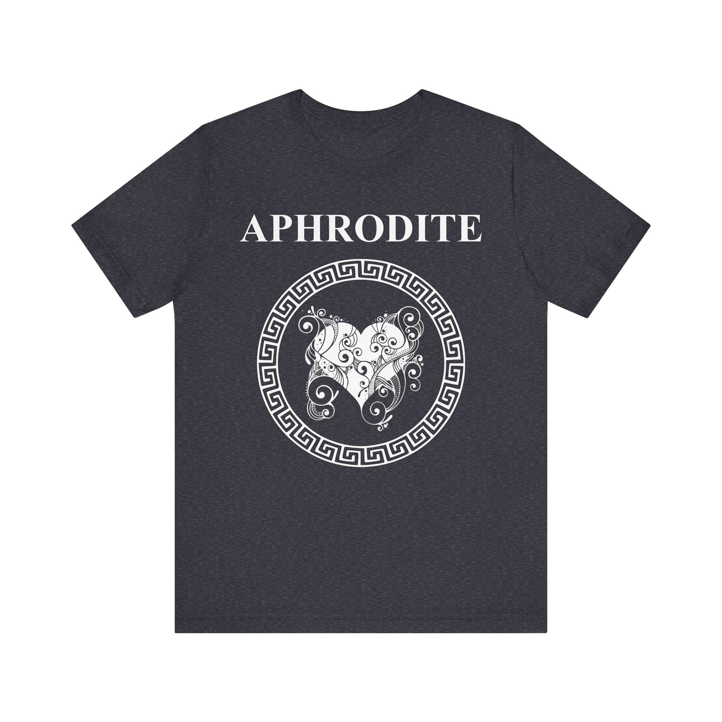 Heather Navy / S Aphrodite Greek Goddess of Beauty T-shirt