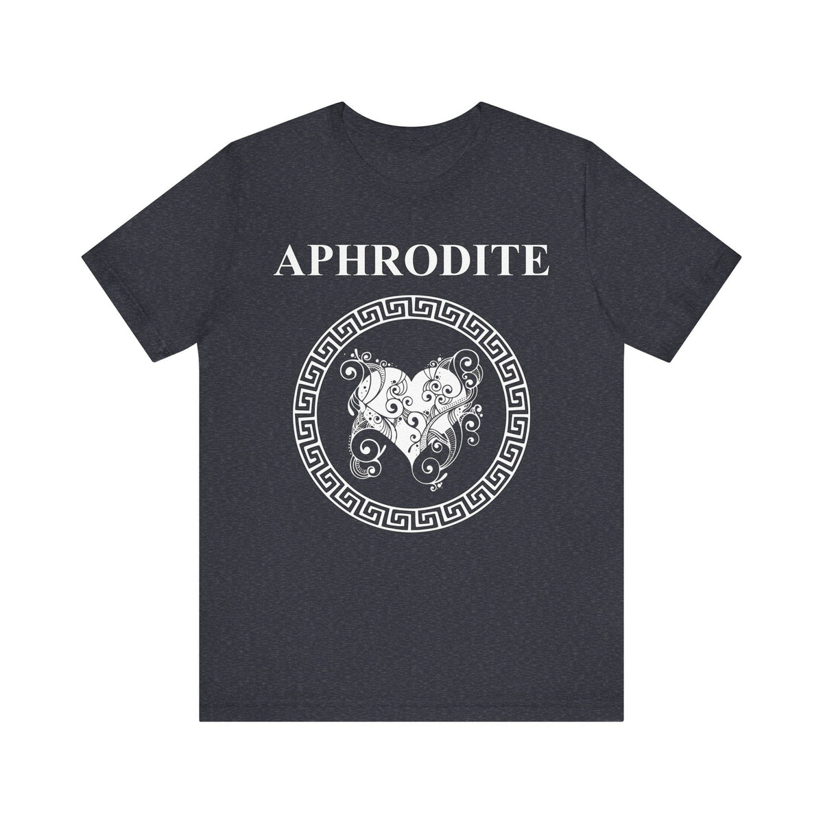 Heather Navy / S Aphrodite Greek Goddess of Beauty T-shirt