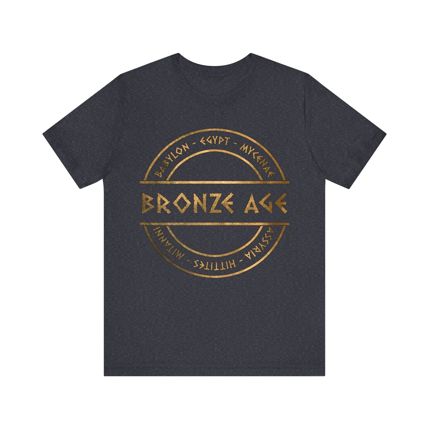 Heather Navy / S Bronze Age Civilizations T-Shirt