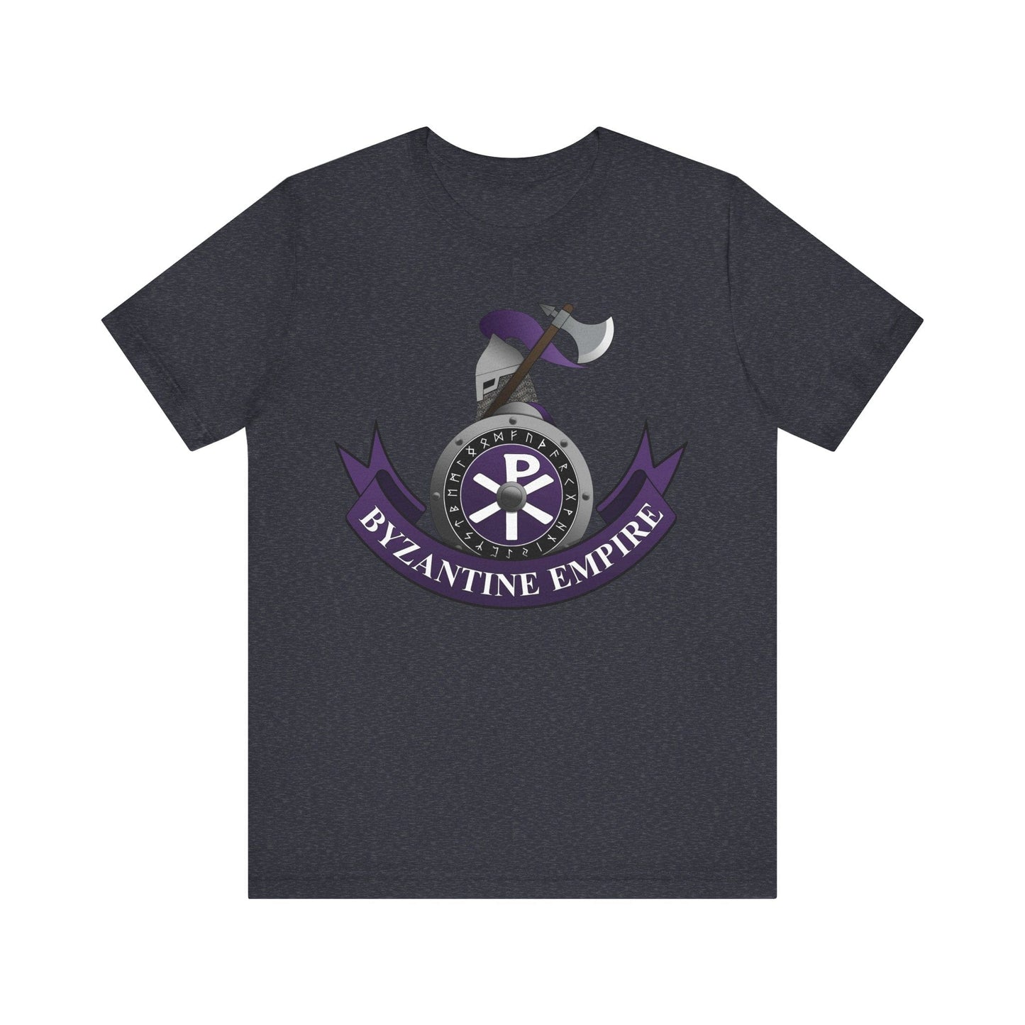 Heather Navy / S Byzantine Empire Varangian Guard T-shirt