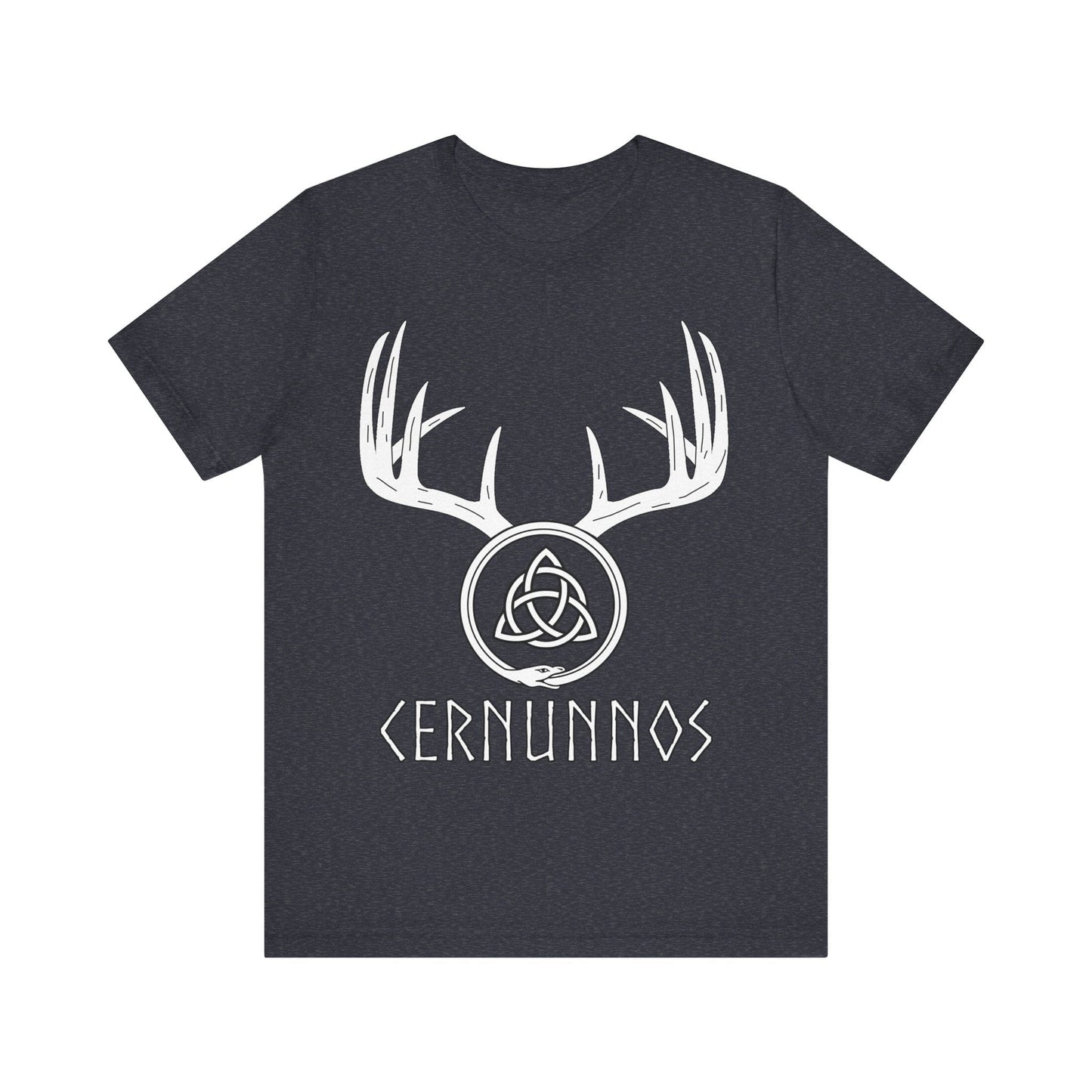 Heather Navy / S Cernunnos Celtic God T-Shirt