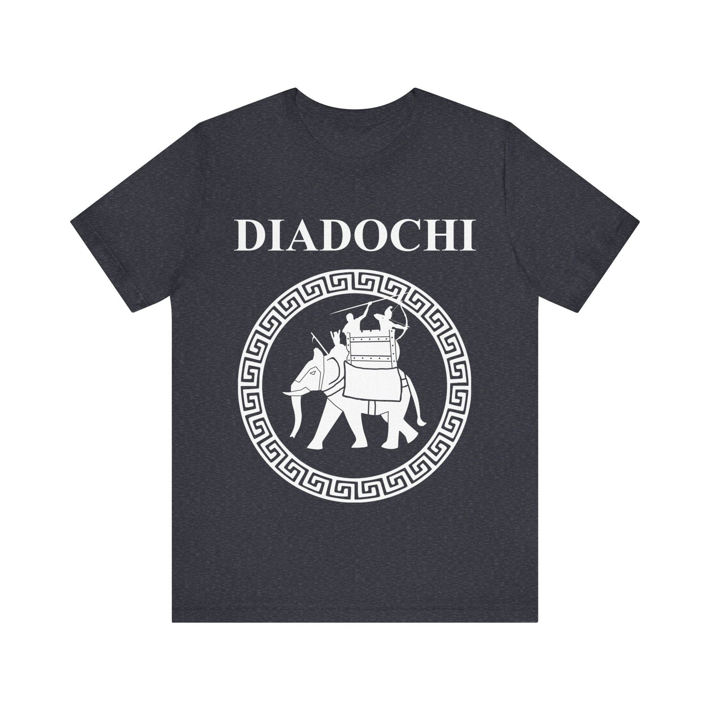 Heather Navy / S Diadochi Greek Successor Kingdoms War Elephant T-shirt