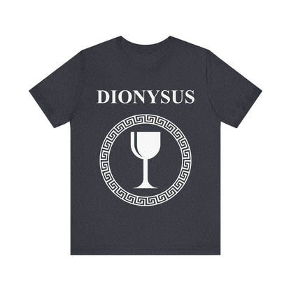 Heather Navy / S Dionysus Greek God T-Shirt