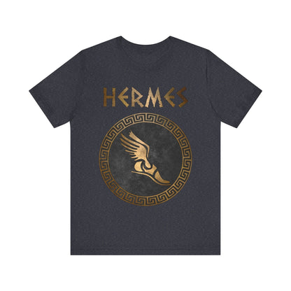 Heather Navy / S Greek God Hermes - Messenger of the Gods T-Shirt