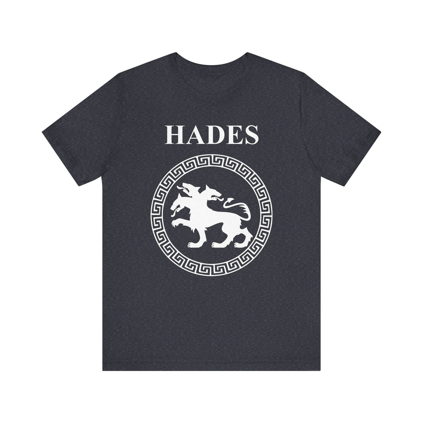 Heather Navy / S Hades Ancient Greek God T-Shirt