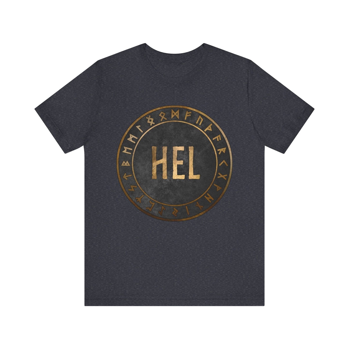 Heather Navy / S Hel Norse Mythology T-Shirt