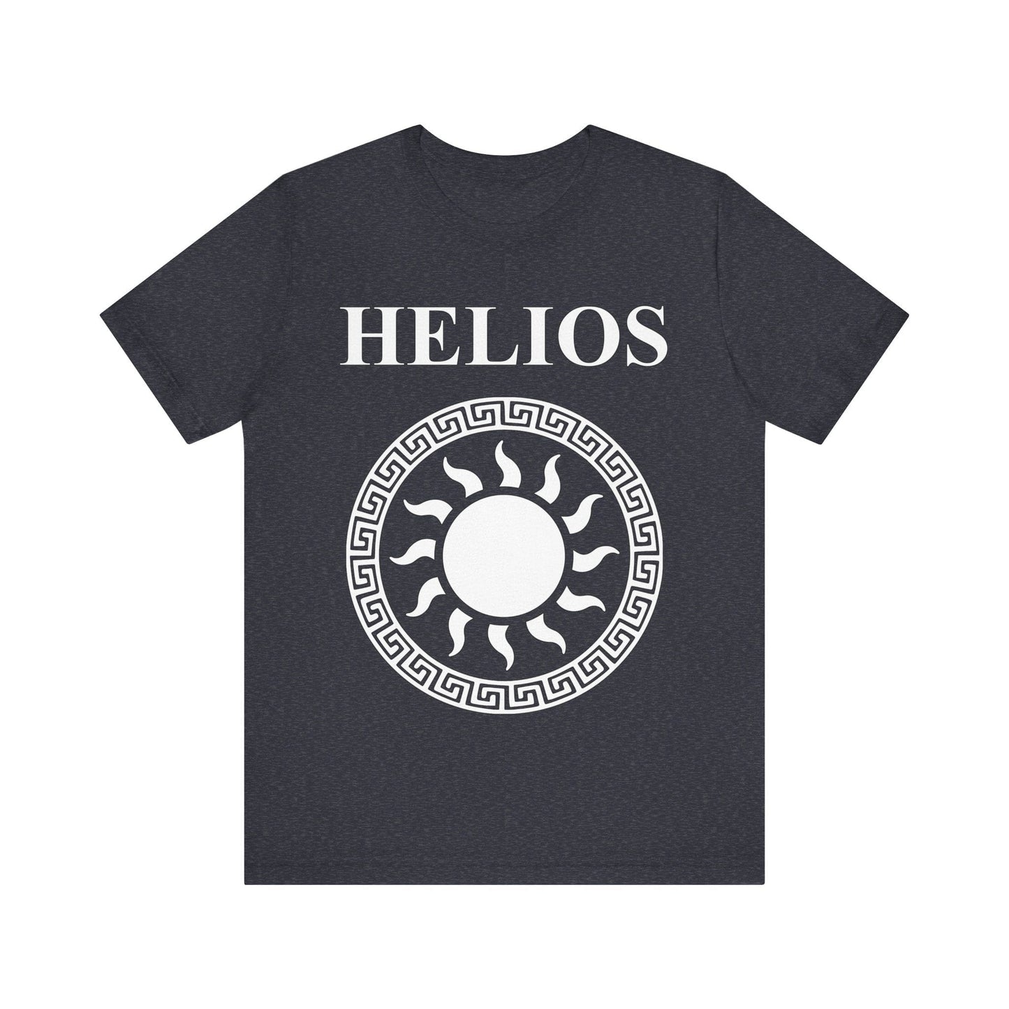 Heather Navy / S Helios Ancient Greek God of the Sun T-Shirt