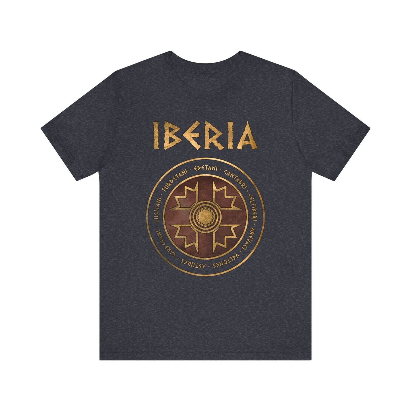 Heather Navy / S Iberia Ancient Tribes of the Iberian Peninsula History T-shirt
