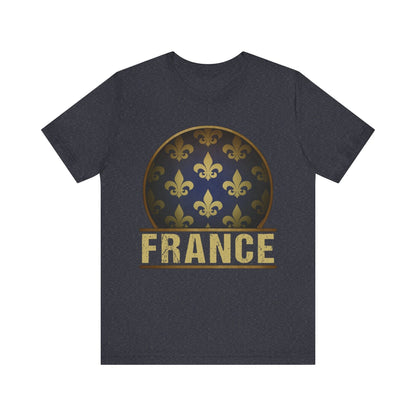 Heather Navy / S Kingdom of France Fleur-de-lis T-Shirt