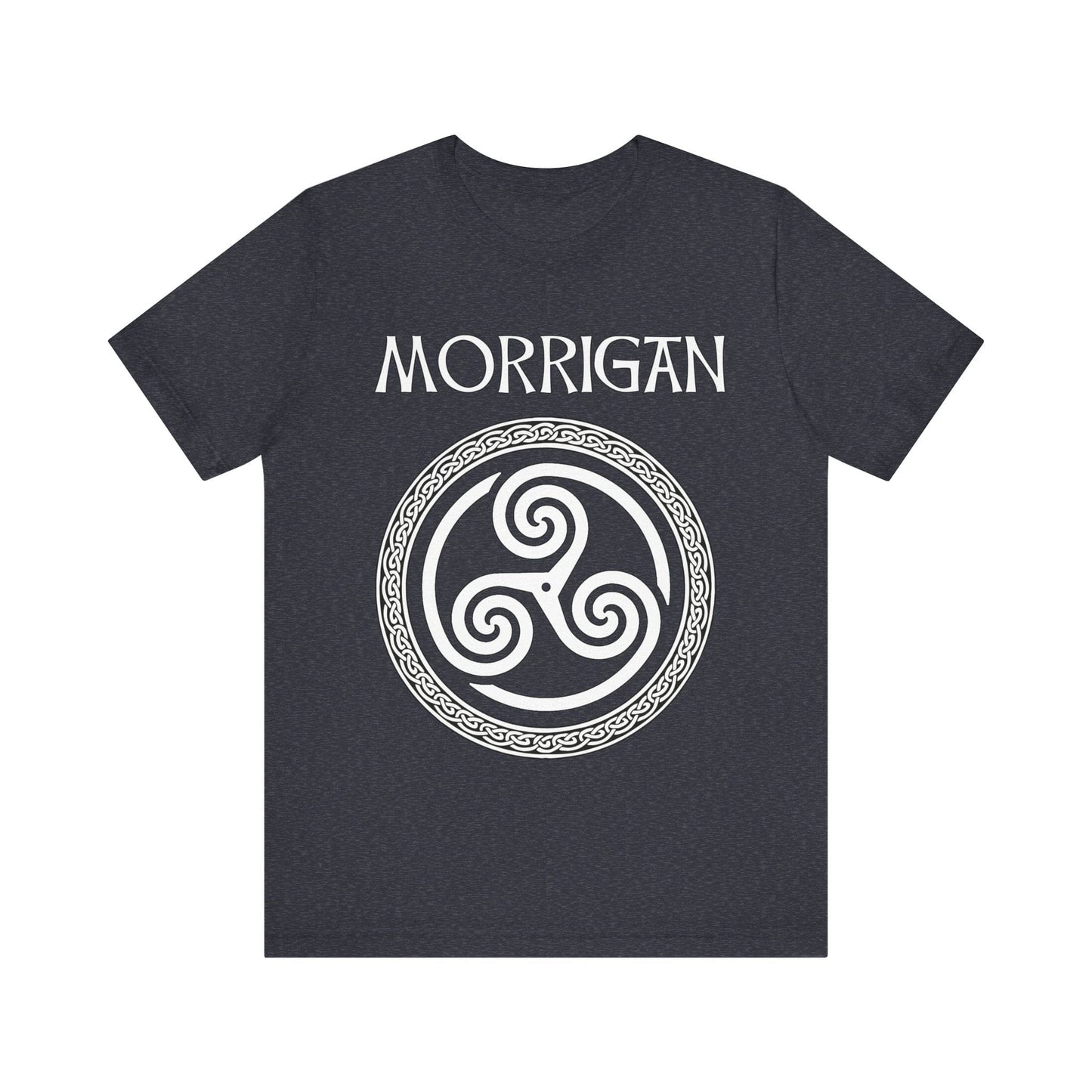 Heather Navy / S Morrigan Celtic Goddess T-Shirt