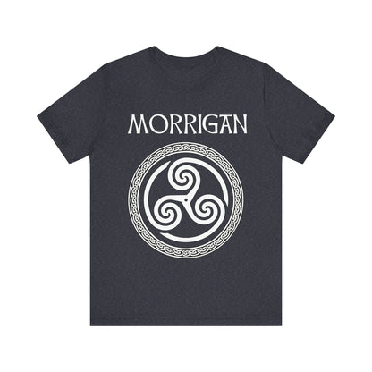 Heather Navy / S Morrigan Celtic Goddess T-Shirt
