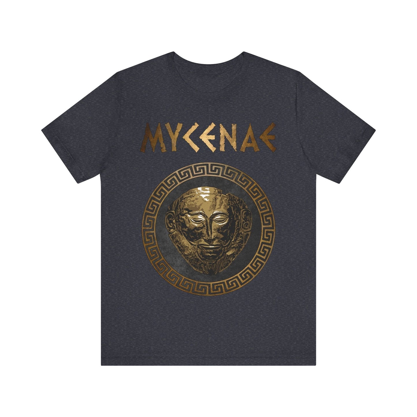Heather Navy / S Mycenae Ancient Bronze Age Mycenaeans T-Shirt