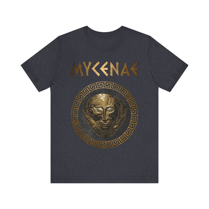 Heather Navy / S Mycenae Ancient Bronze Age Mycenaeans T-Shirt