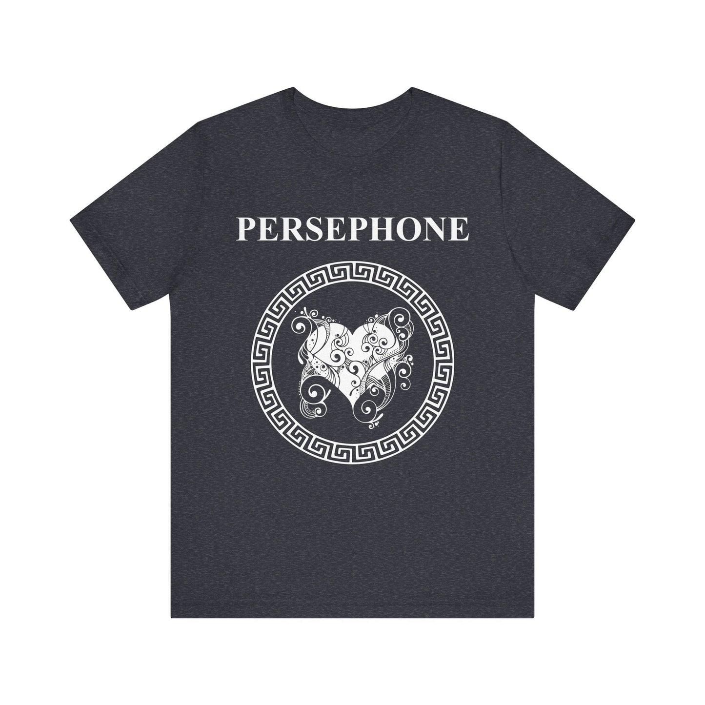 Heather Navy / S Persephone Ancient Greek Goddess T-shirt
