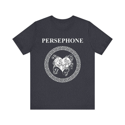 Heather Navy / S Persephone Ancient Greek Goddess T-shirt