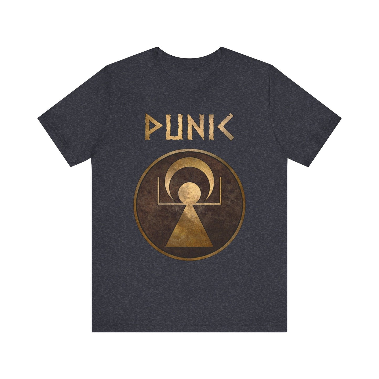 Heather Navy / S Punic Culture Tanit T-Shirt