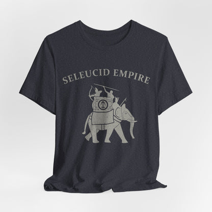 Heather Navy / S Seleucid Empire War Elephant T-Shirt