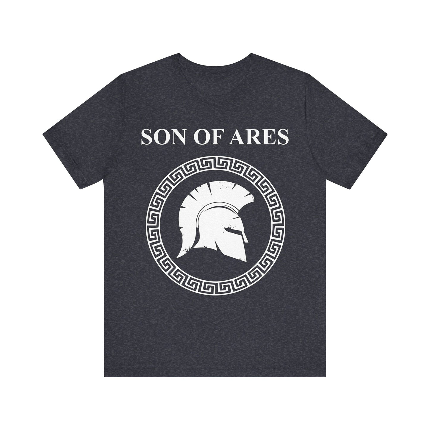 Heather Navy / S Son of Ares Ancient Greek War God T-shirt