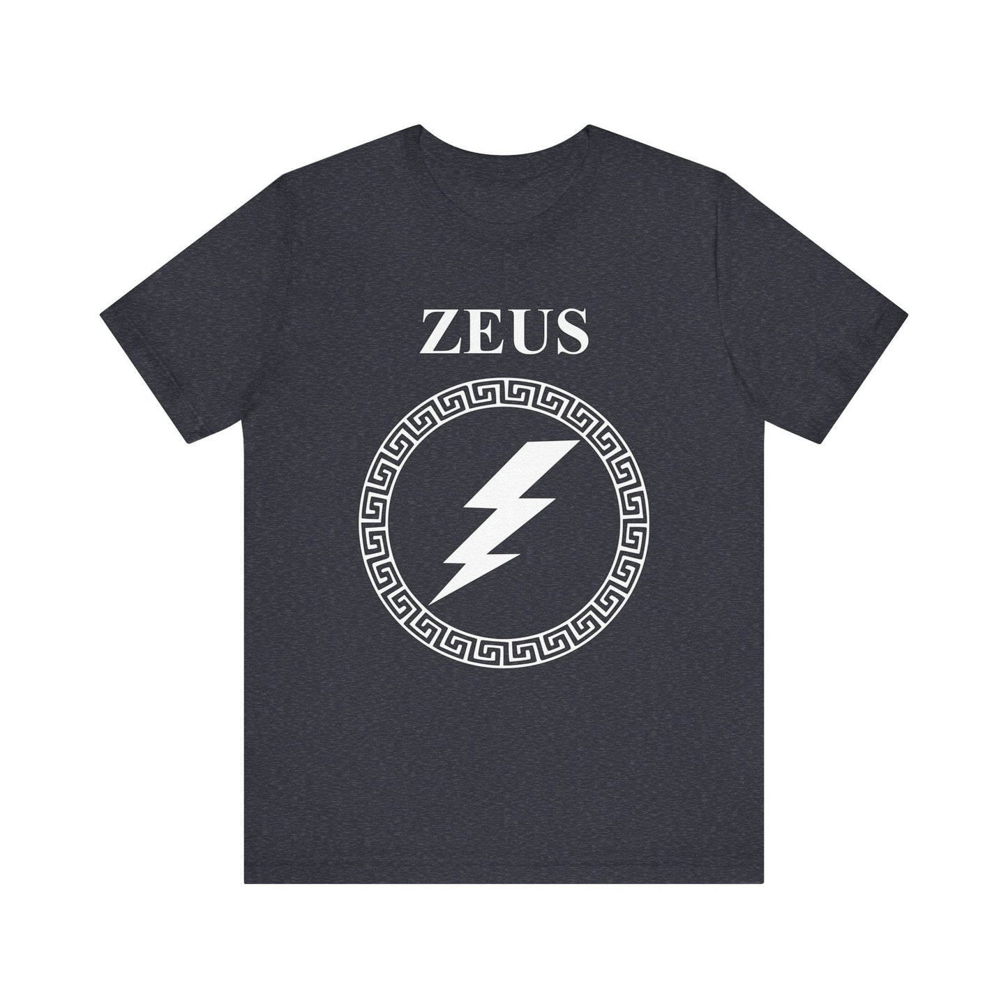 Heather Navy / S Zeus Thunderbolt T-Shirt