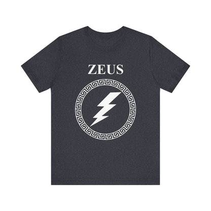 Heather Navy / S Zeus Thunderbolt T-Shirt