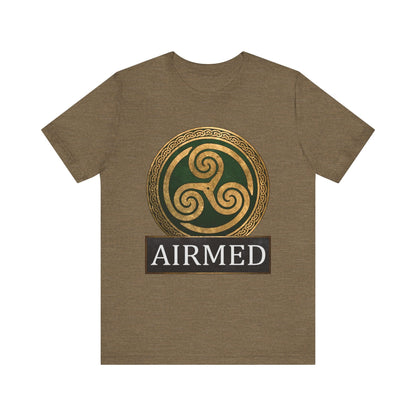 Heather Olive / S Airmed Celtic Goddess T-Shirt