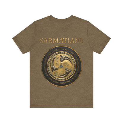 Heather Olive / S Ancient Sarmatian Tribes T-Shirt