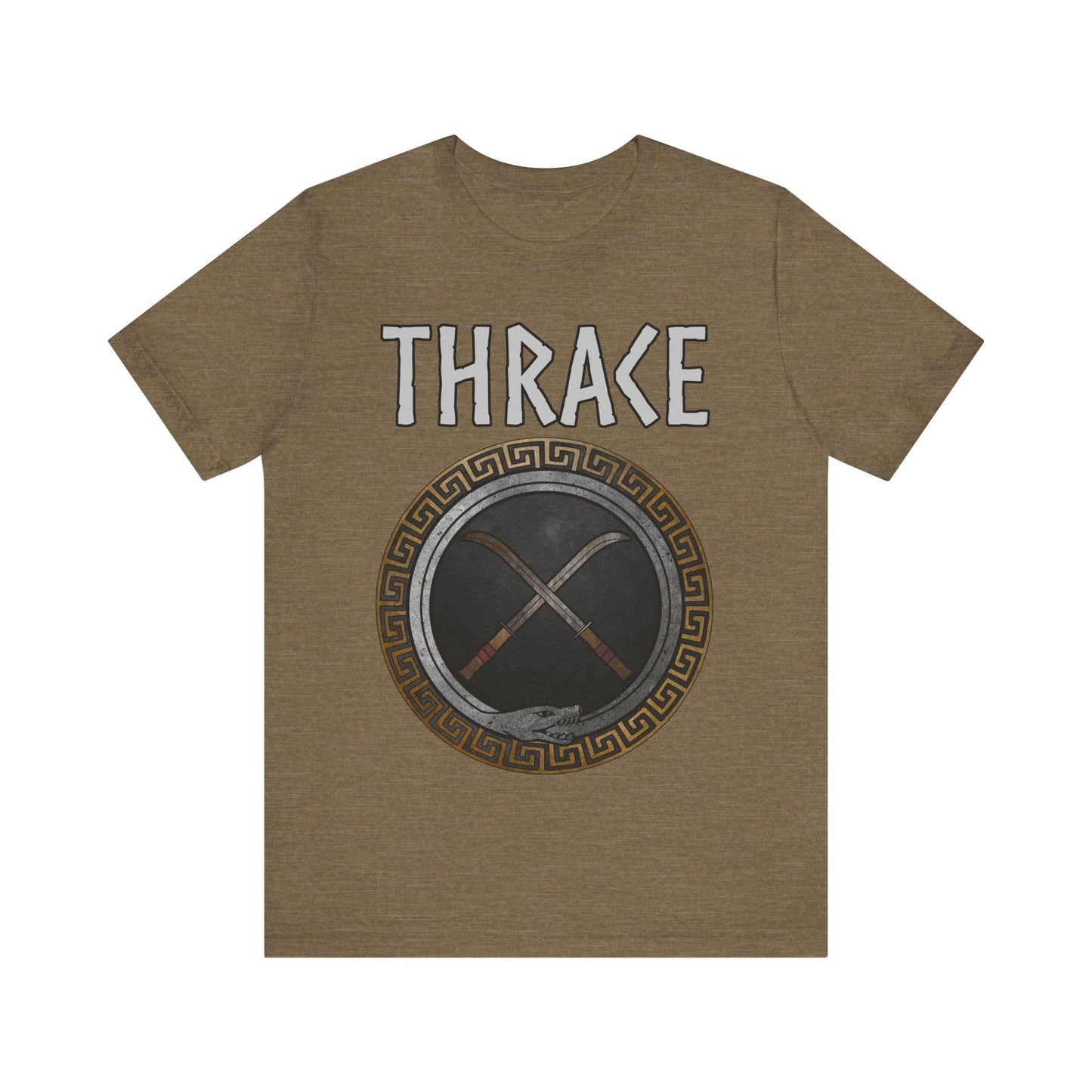 Heather Olive / S Ancient Thrace Rhomphaia T-Shirt