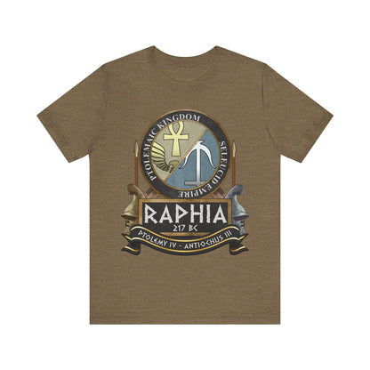 Heather Olive / S Battle of Raphia - Ptolemaic Kingdom vs Seleucid Empire T-shirt