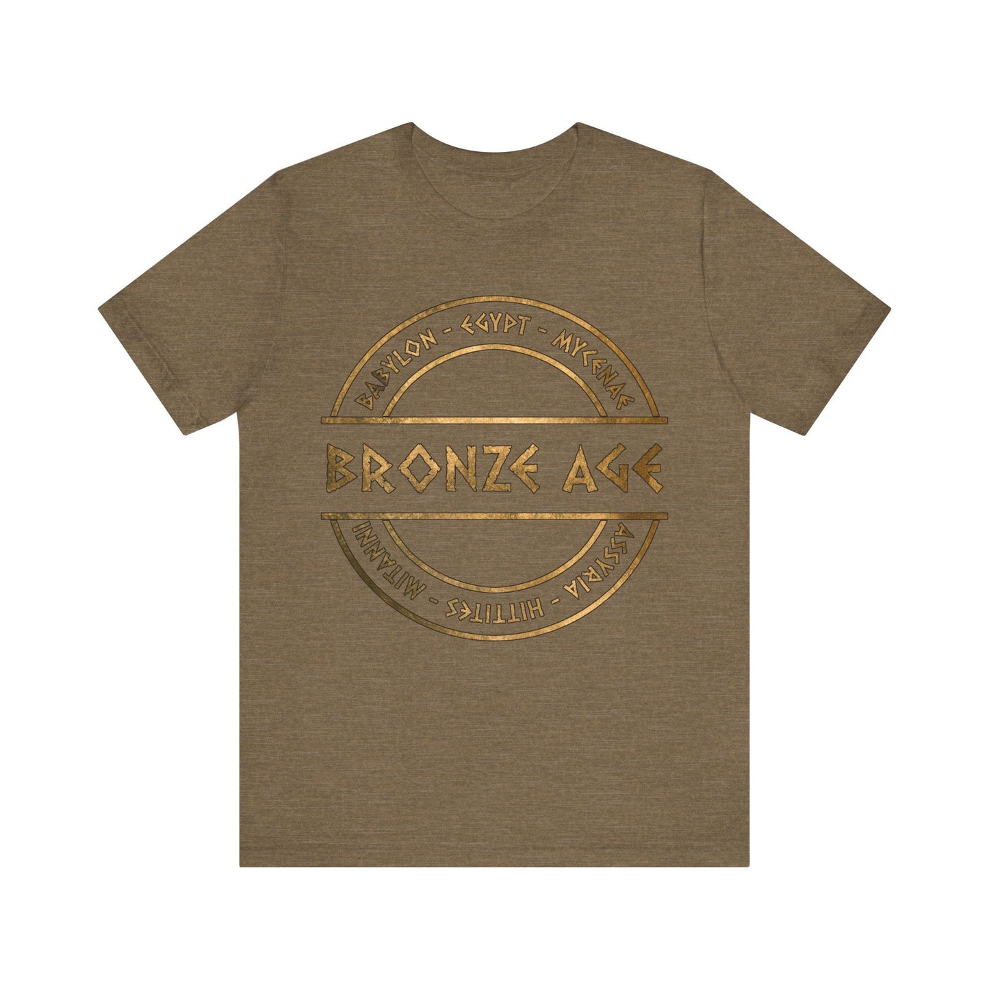 Heather Olive / S Bronze Age Civilizations T-Shirt