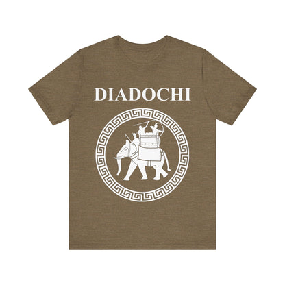 Heather Olive / S Diadochi Greek Successor Kingdoms War Elephant T-shirt