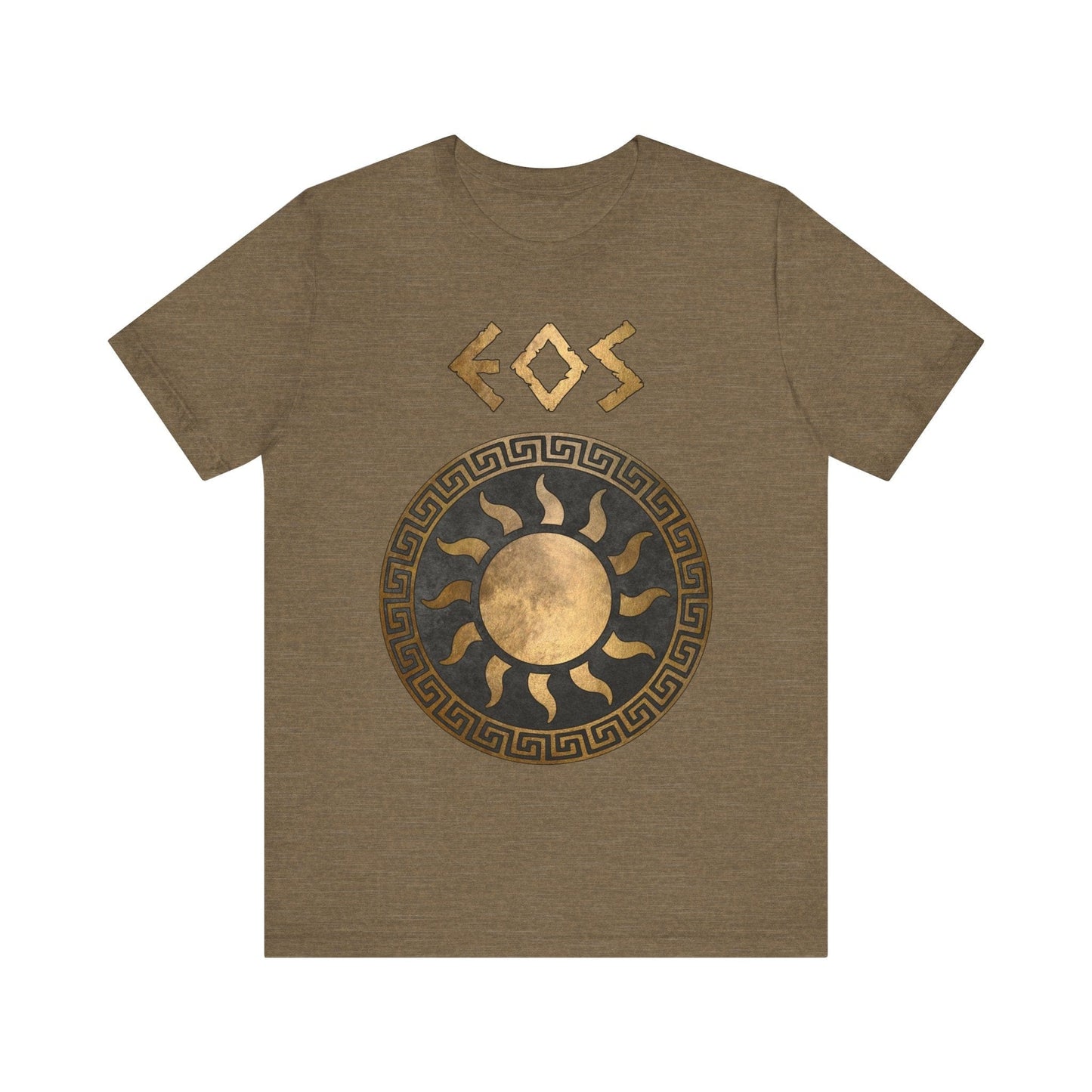 Heather Olive / S Eos Greek Goddess of the Dawn T-shirt