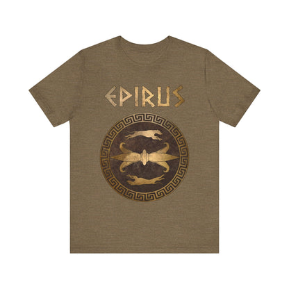 Heather Olive / S Epirus Ancient Greece Pyrrhus of Epirus Symbol T-Shirt