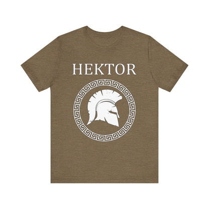 Heather Olive / S Hektor of Troy - Hero of the Trojan War T-Shirt