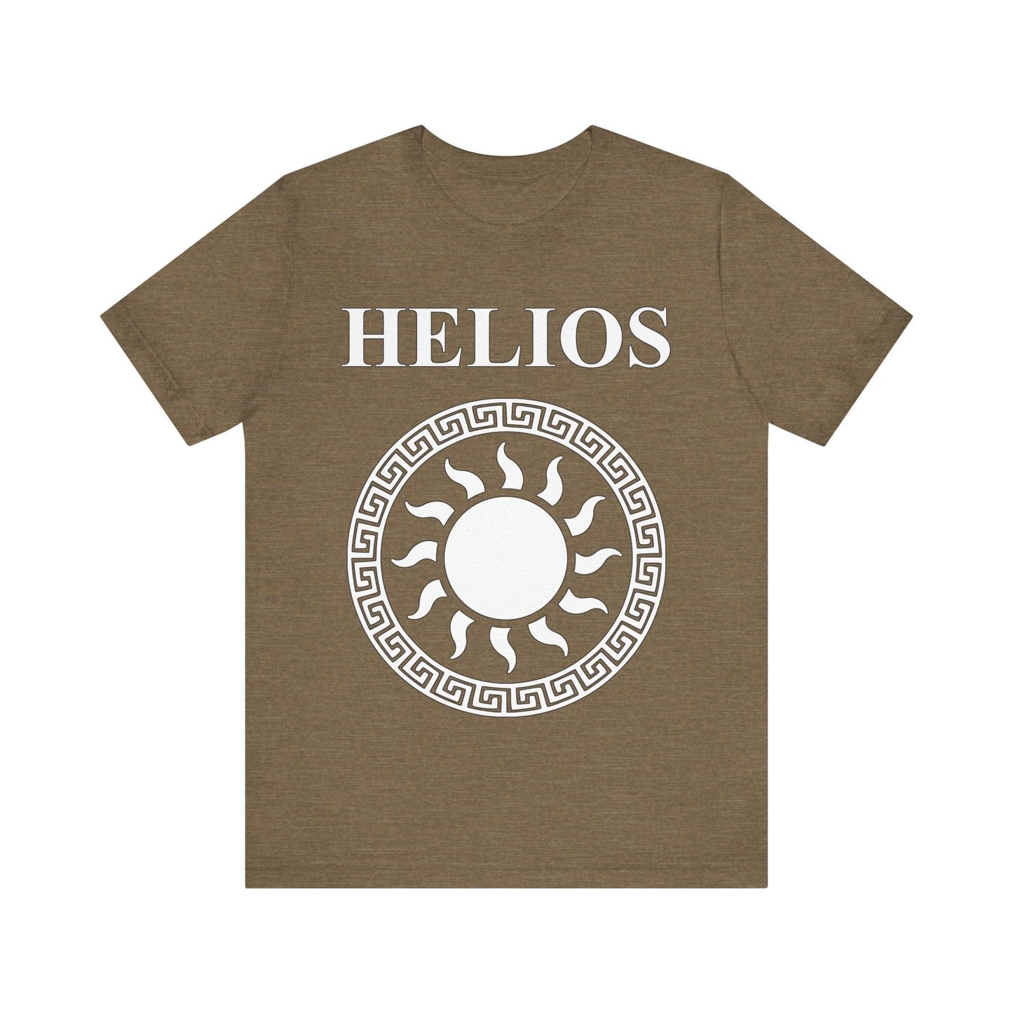 Heather Olive / S Helios Ancient Greek God of the Sun T-Shirt