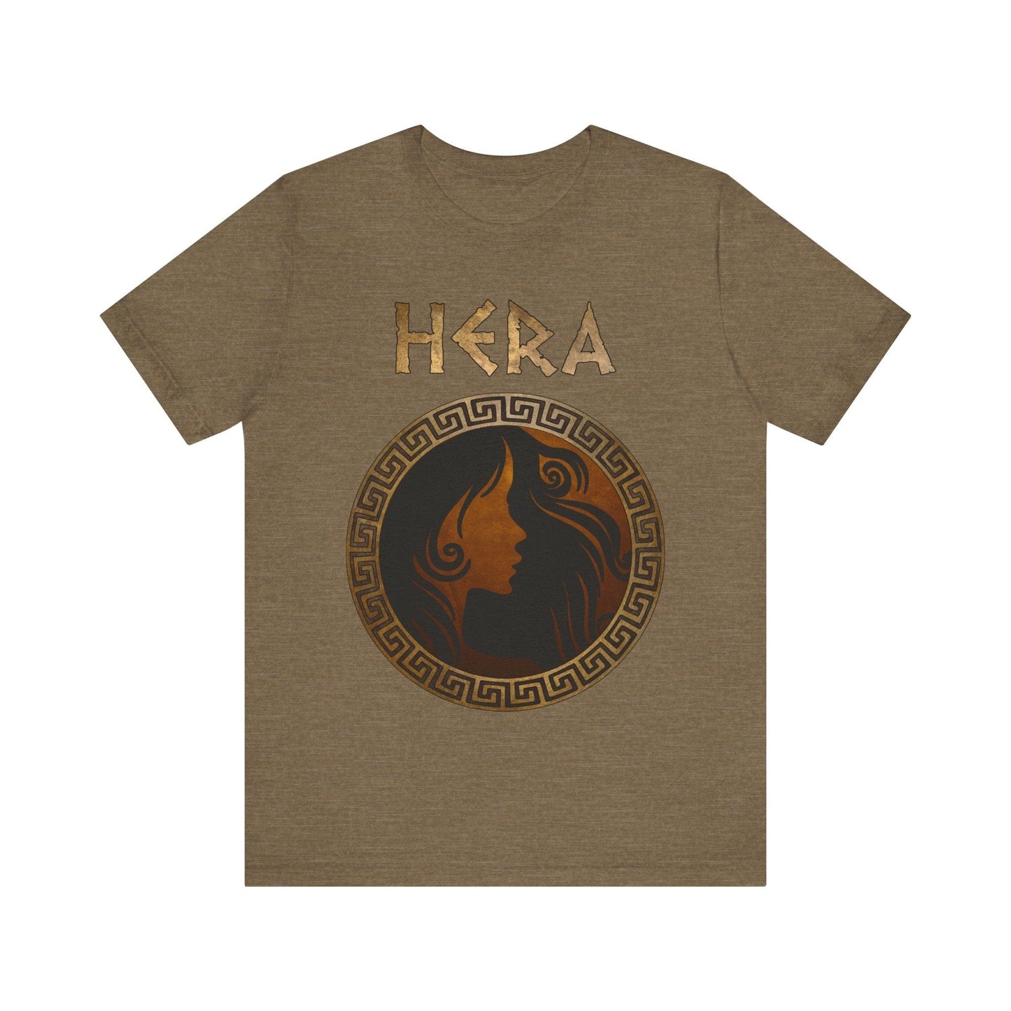 Heather Olive / S Hera Greek Goddess T-Shirt