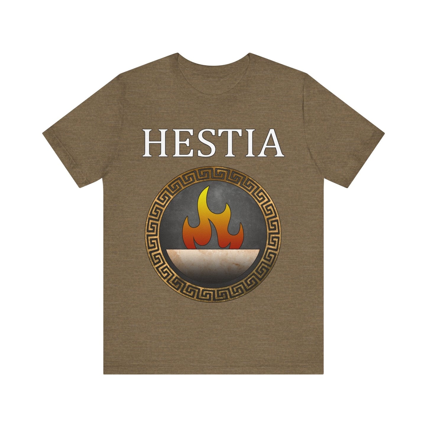 Heather Olive / S Hestia Greek Goddess T-Shirt