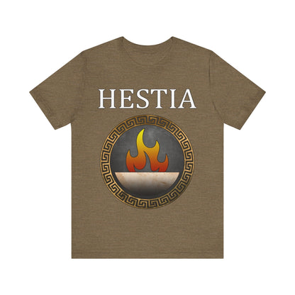 Heather Olive / S Hestia Greek Goddess T-Shirt