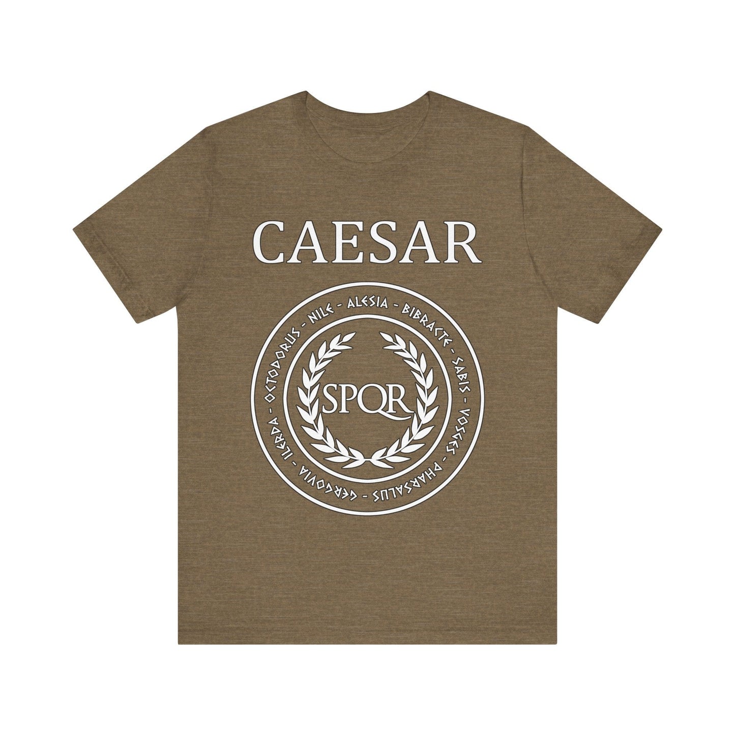 Heather Olive / S Julius Caesar Battles T-Shirt