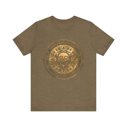 Heather Olive / S Mayan Gods T-Shirt