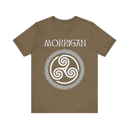 Heather Olive / S Morrigan Celtic Goddess T-Shirt